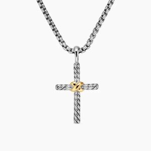 David Yurman Petite X Cross Necklace